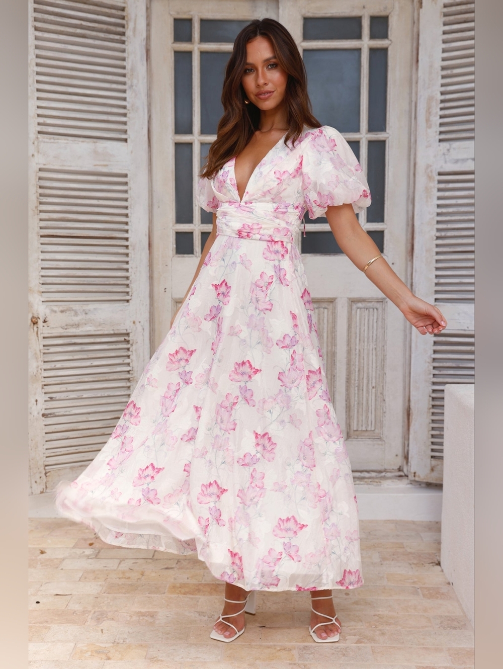 HELLO MOLLY One To Love Maxi Dress White NWT Size 4